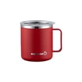 thumbnail image 1 of 14 oz Stainless Steel Insulated Coffee Mug with Handle, Leak-Proof Push Lid Vacuum Cup for Office, Home & Travel, Keeps Drinks Hot & Cold, 1 of 7