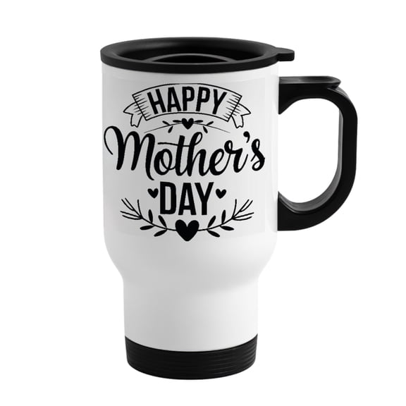 14 oz Tumbler with Leakproof Lid and handle,Stainless Steel Vacuum Insulated Car Tumbler , Wide Mouth Easy to Clean, Keep Cold or Hot, Mother's Day Gift