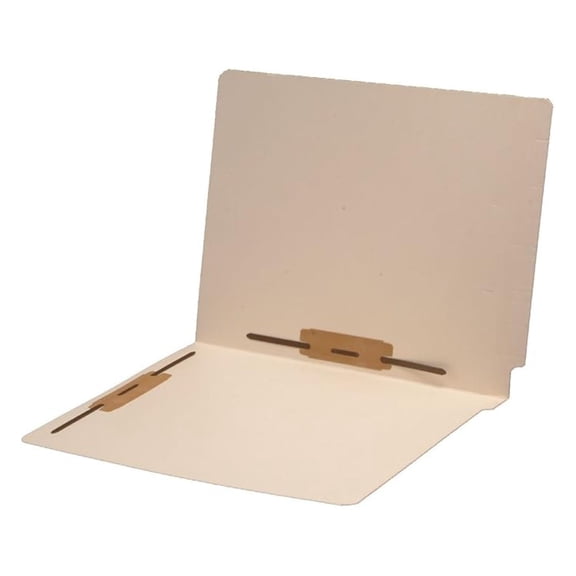 14 pt Manila Folders, Full Cut 2-Ply End Tab, Letter Size, Fastener Pos #3 & #5 (Box of 50)