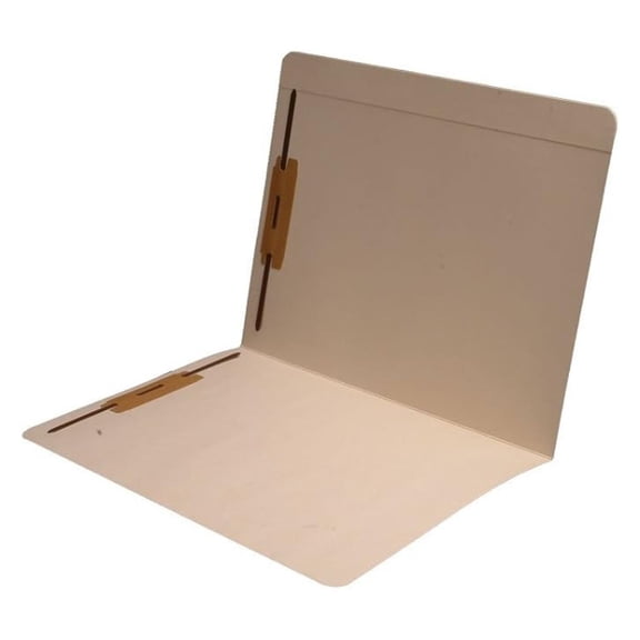 14 pt Manila Folders, Full Cut Reinforced Top Tab, Letter Size, Fastener Pos #1 and #3 (Box of 50)