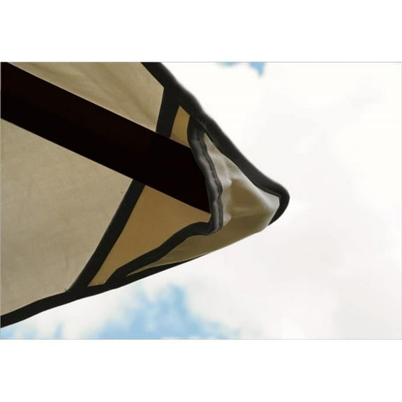 14 sq. ft. Sun Dura Replacement Canopy Cover for Gazebo, Khaki