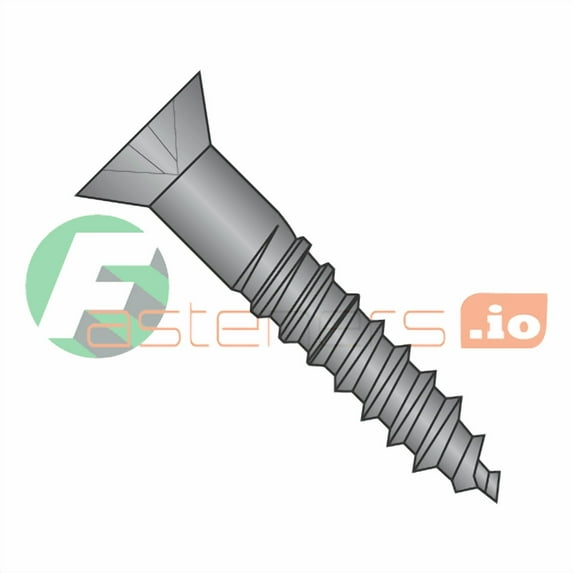 #14 x 1 1/2" Wood Screws / Phillips / Flat Head / Steel / Black Oxide (Quantity: 1,000 pcs)