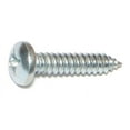 thumbnail image 1 of #14 x 1-1/4" Zinc Plated Steel Phillips Pan Head Sheet Metal Screws SMSPS-580, 1 of 1