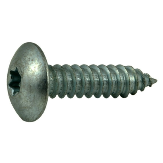 #14 x 1" Zinc Plated Steel Star Drive Truss Head Sheet Metal Screws (20 pcs.)
