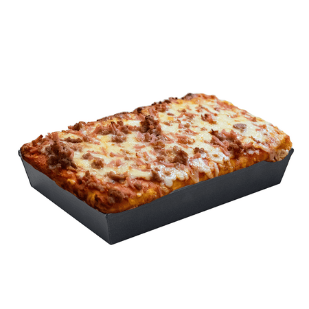 14 x 10 Inch Detroit Style Pizza Pan, Aluminized Steel Non-Stick Deep Cake Pan