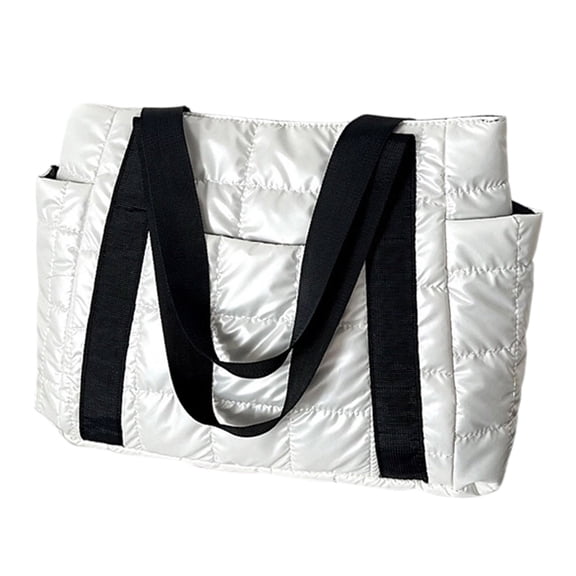 14 x 11 Inch Versatile Travel Tote Bag Lightweight Hand Carry Bag for Daily Use Storage with Fixed Handles for Travel Gym and Everyday Supplies and Weekend Getaways