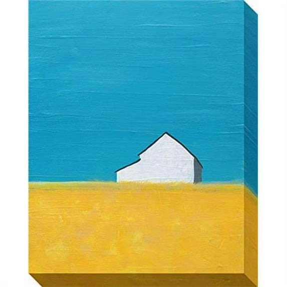 14 x 11 in. Gallery Wrapped Canvas Print - Its A Barn
