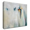 thumbnail image 1 of 14" x 14" Hazy Shades by Karen Hale - Wall Art Print on Canvas Fabric Gray, 1 of 3