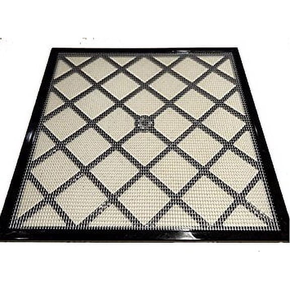 14" x 14" Polyscreen Mesh Tray Screen Inserts Compatible With 5 and 9 Tray Excalibur Dehydrators- 5 Pack