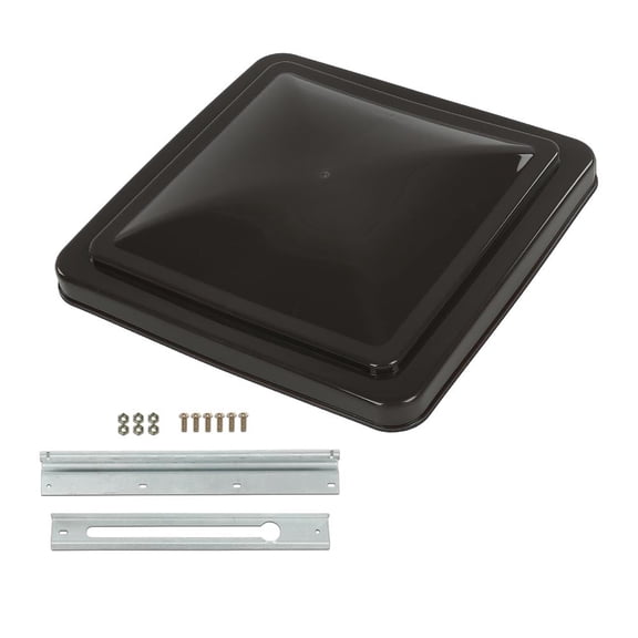 14" x 14" Roof Vent Cover Camper RV Trailer Ventline Black Replacement