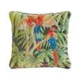 thumbnail image 1 of The Jungle Needlepoint Accent Pillow, 1 of 4