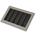 thumbnail image 1 of 14 x 14 in. 1-Way Powder Coat Brown Steel Floor Grille, 1 of 1