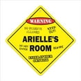 thumbnail image 1 of 14 x 14 in. Crossing Zone Xing Room Sign - Arielles, 1 of 1