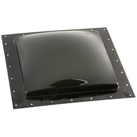 14 x 14 in. Square Skylight, Smoke Exterior Dome