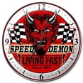 thumbnail image 1 of 14 x 14 in. Steve McDonald Demon Clock Sign, 1 of 1