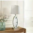 thumbnail image 1 of 14 x 14 x 37 in. Nysa Table Lamp, Mirrored & Faux Crystals, 1 of 1