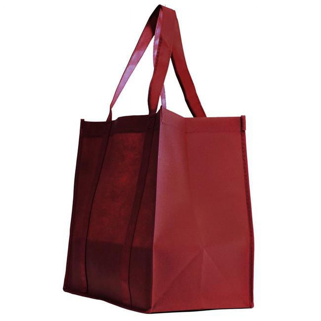 Burgundy canvas tote bag sale