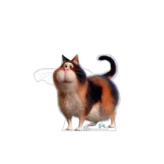 14 x 15 in. Mr. Mittens Cardboard Cutout, Disney - Soul