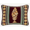 thumbnail image 1 of Seashell Topiary Needlepoint Pillow, 14" x 18", 1 of 4