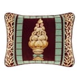 thumbnail image 1 of 14" x 18" Seashell Topiary Needlepoint Pillow, 1 of 2