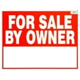 thumbnail image 1 of 14" x 18" Styrene Plastic "For Sale by Owner" Signs, 1 of 1
