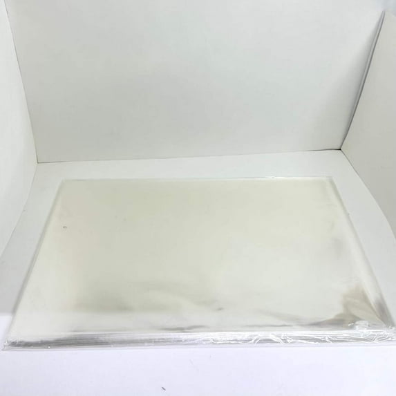 14" x 20" Clear Cellophane gift wrapping bags (100 Pieces)