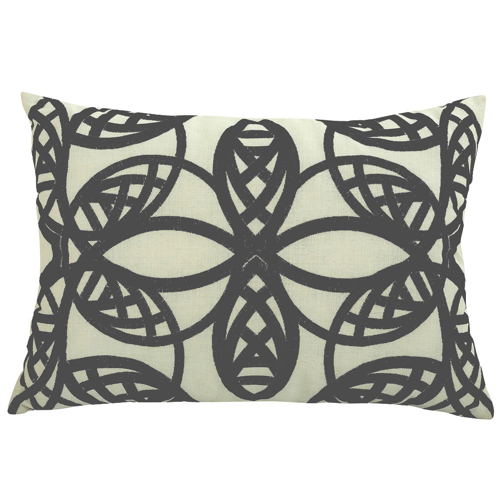 14" x 20" Nikki Chu Collection Embroidered Decorative Pillow - image 1 of 3