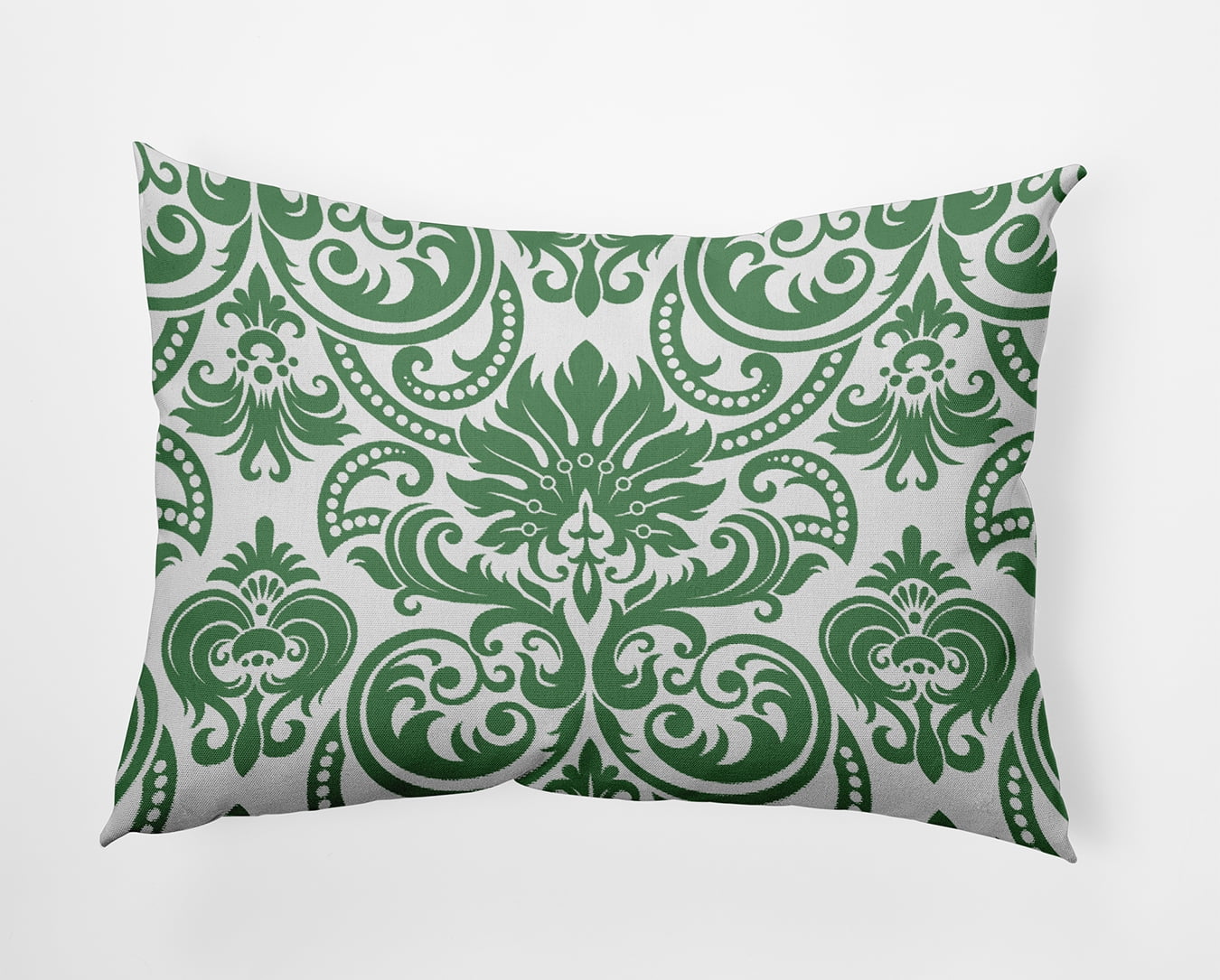 14" x 20" Simply Daisy Alexys Indoor/Outdoor Polyester Throw Pillow, Green Qty 1