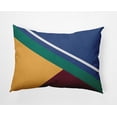 thumbnail image 1 of 14" x 20" Simply Daisy Bold Shapes Indoor/Outdoor Pillow, Nautical Navy Qty 1, 1 of 3