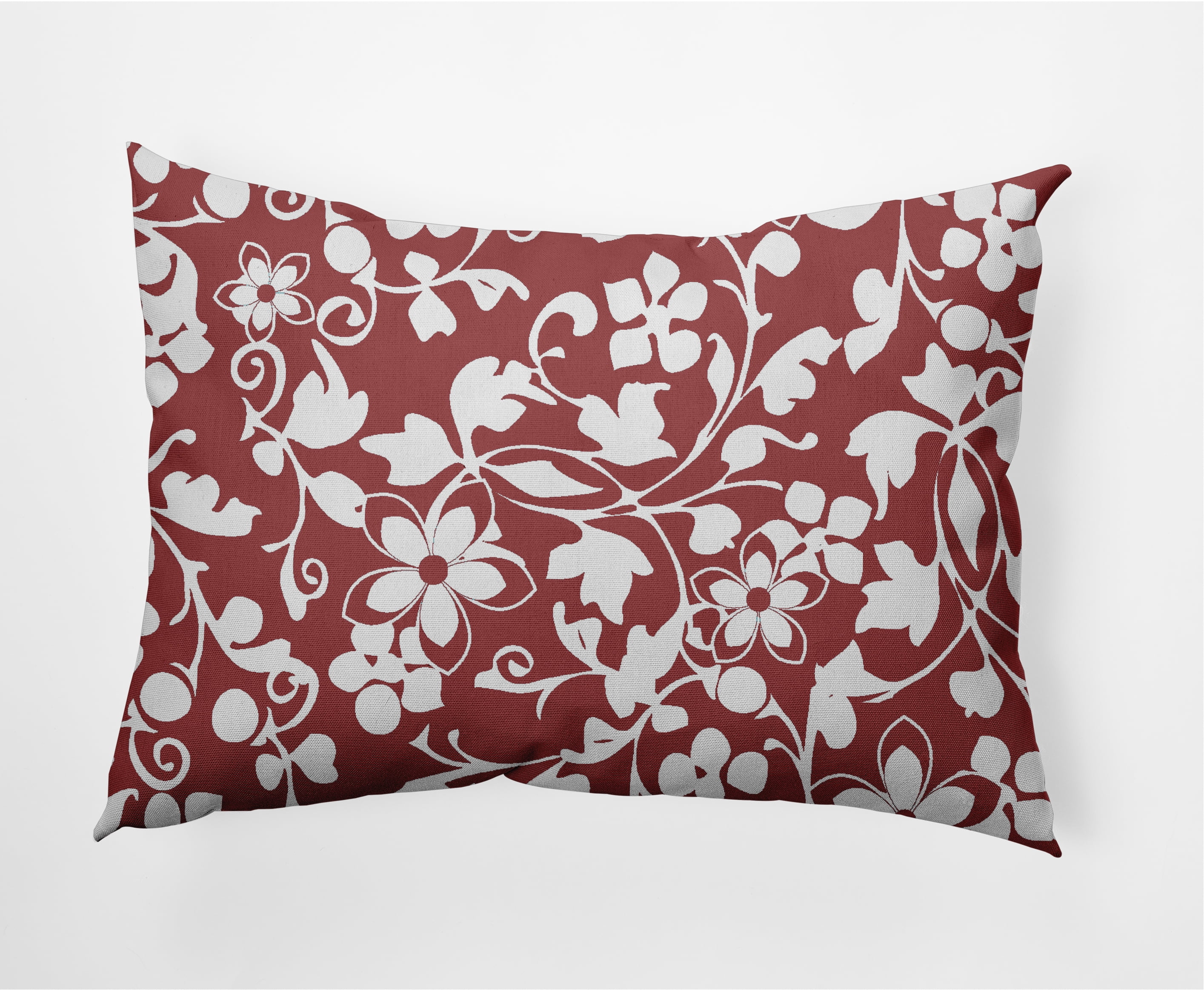 14" x 20" Simply Daisy Evelyn Decorative Lumbar Throw Pillow