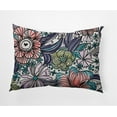 thumbnail image 1 of 14" x 20" Simply Daisy Flower Melange Decorative Lumbar Throw Pillow, 1 of 2