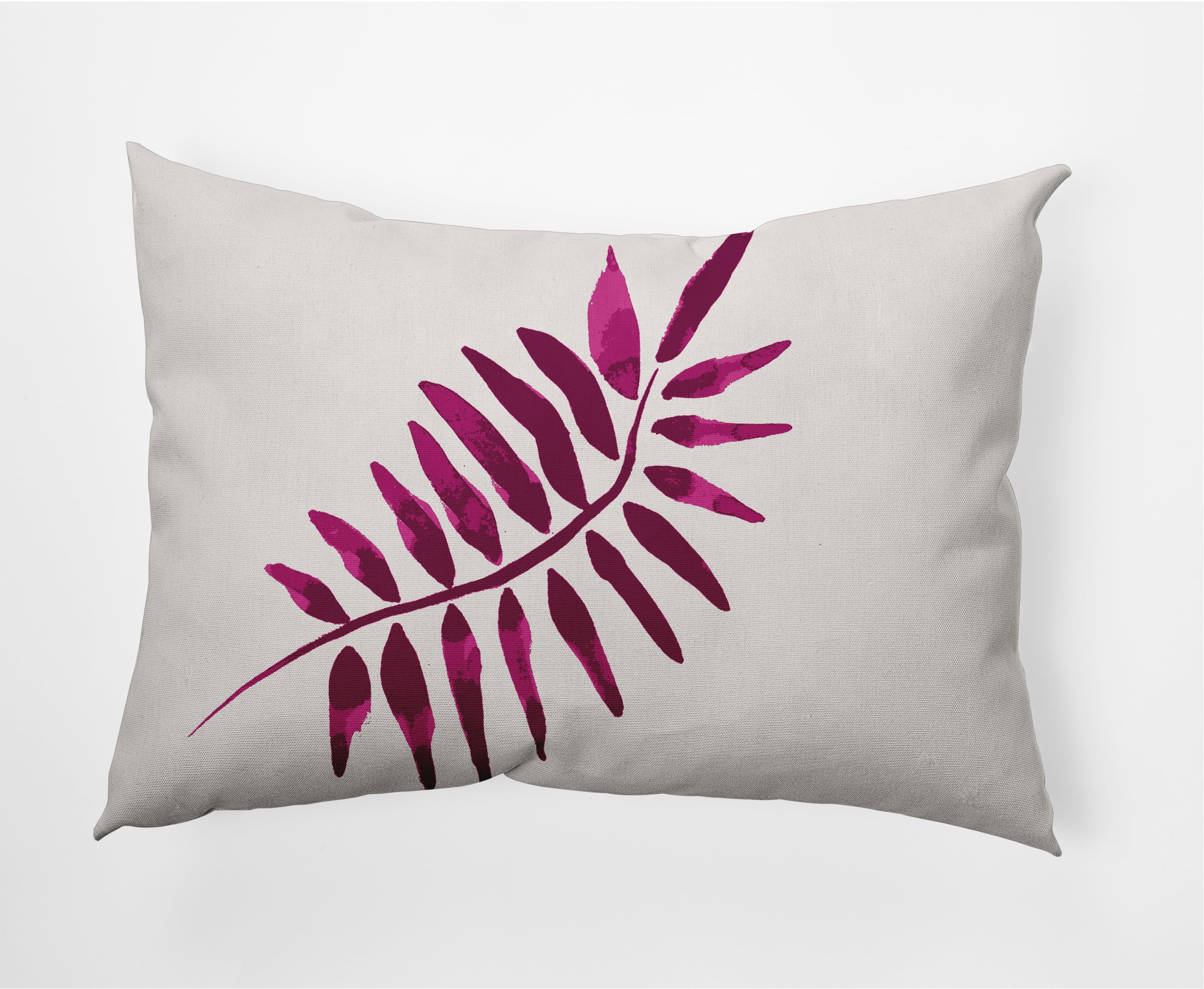 14" x 20" Simply Daisy Frond 2 Decorative Lumbar Throw Pillow