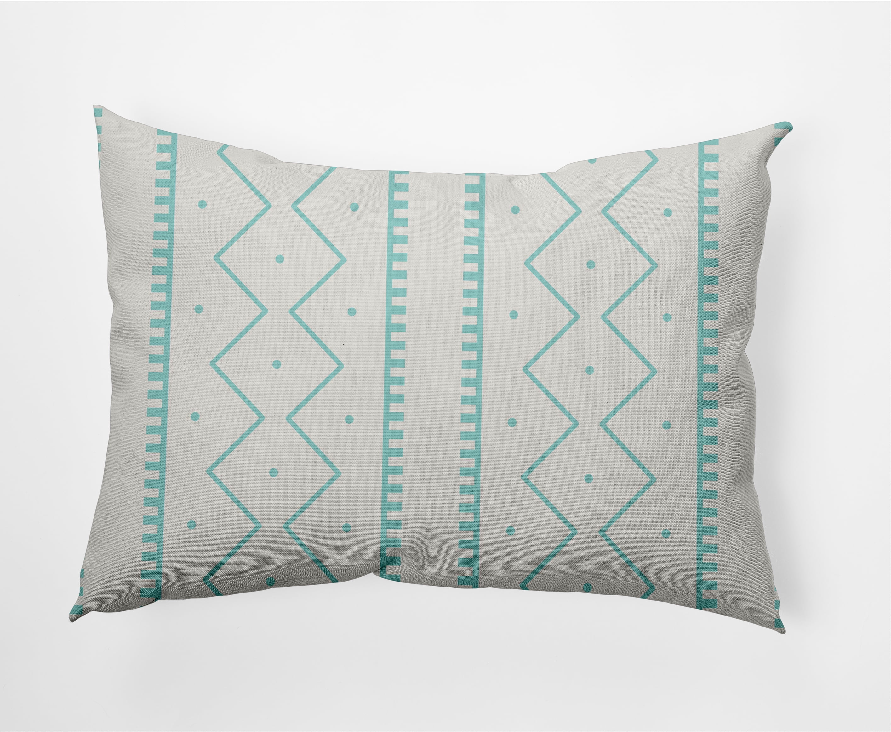 14" x 20" Simply Daisy Mudcloth Decorative Lumbar Throw Pillow