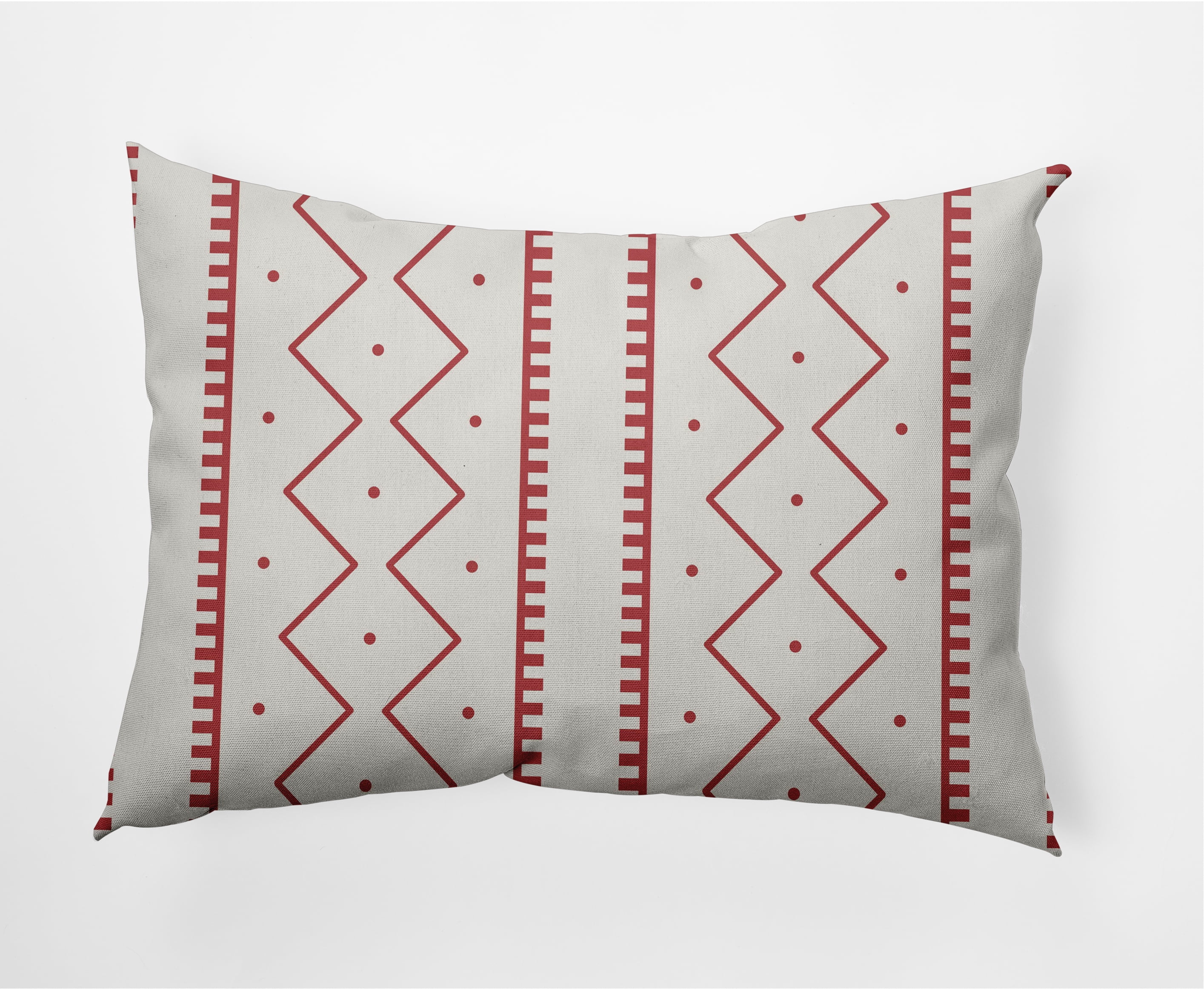 14" x 20" Simply Daisy Mudcloth Decorative Lumbar Throw Pillow