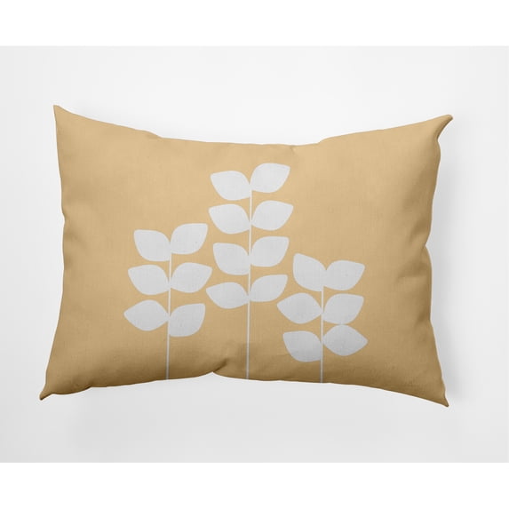 14" x 20" Simply Daisy Simple Stems Decorative Lumbar Throw Pillow
