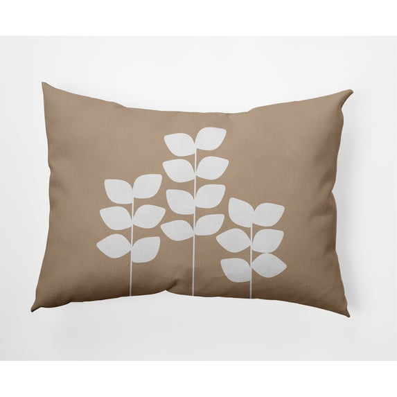14" x 20" Simply Daisy Simple Stems Decorative Lumbar Throw Pillow