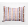 thumbnail image 1 of 14" x 20" Simply Daisy Watercolor Stripe Decorative Lumbar Throw Pillow, 1 of 2