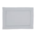 thumbnail image 1 of 14 x 20 in. Shimmering Piping Oblong Placemat, White - Set of 4, 1 of 1