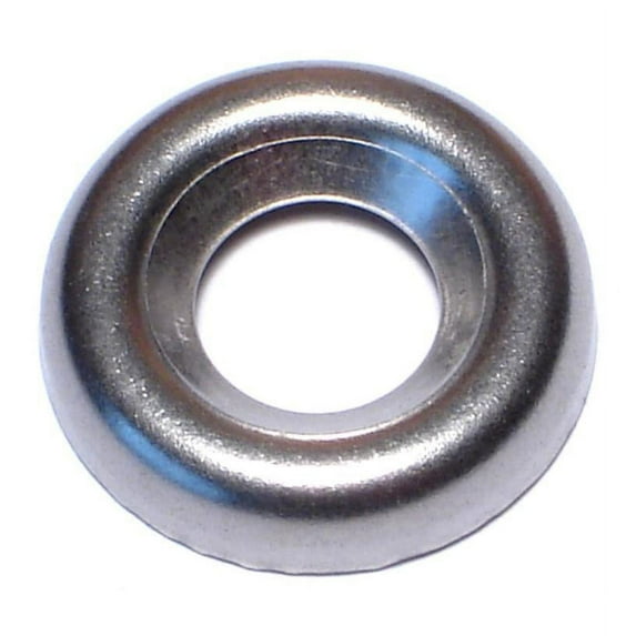 #14 x 21/64" x 25/32" 18-8 Stainless Steel Finishing Washers (20 pcs.)