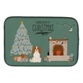 thumbnail image 1 of 14 x 21 in. Cavalier Spaniel Christmas Everyone Dish Drying Mat, 1 of 1