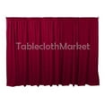 thumbnail image 1 of 14 x 5 ft Backdrop Background FOR PIPE AND DRAPE DISPLAYS Polyester 24 COLORS", (Color: Burgundy), 1 of 3