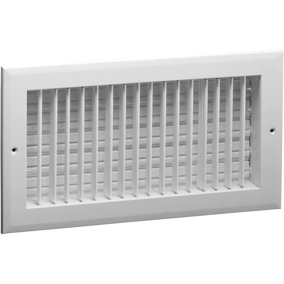 14" x 6" (W x H) Aluminum Sidewall Multi-Shutter Registers Hart & Cooley A618MS 14x6 inch