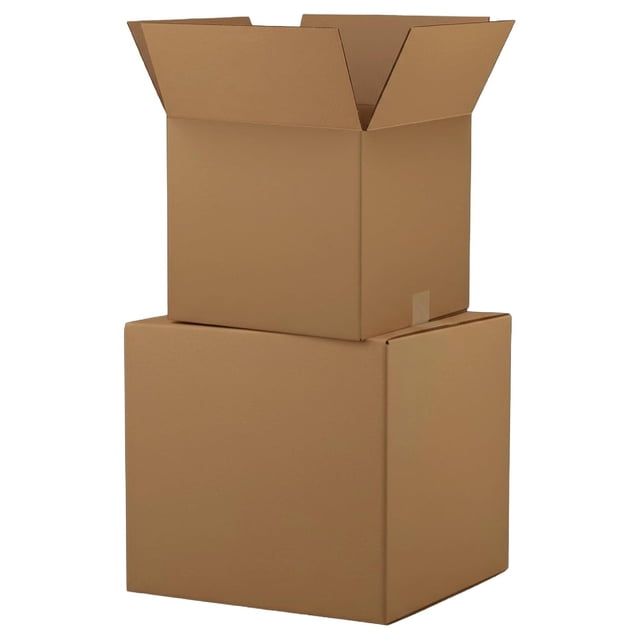 14 x 8 x 5 Inch Corrugated Cardboard Shipping Boxes 50 Pack, Double ...