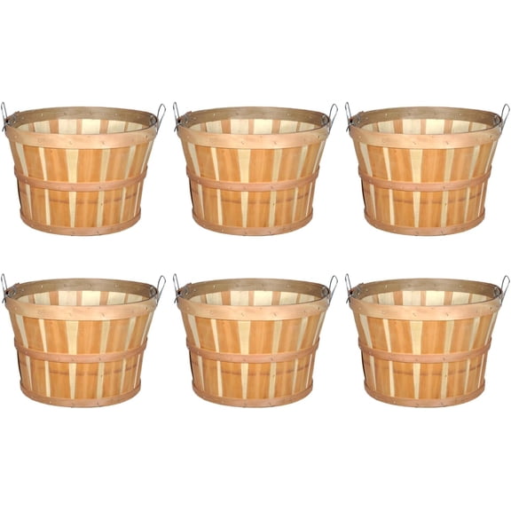 14 x 9.5 Half Bushel Basket Case of 6
