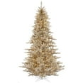 thumbnail image 1 of Vickerman 450390 - 14' x 84" Champagne Tree with 2,250 Warm White LED Lights Christmas Tree (K166396LED), 1 of 2