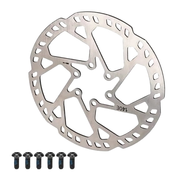 140/160/180/203/220mm Disc Brake Rotor with Screws Stainless Steels Bicycles Rotor Mountain Bike Brakes Rotor Adapter