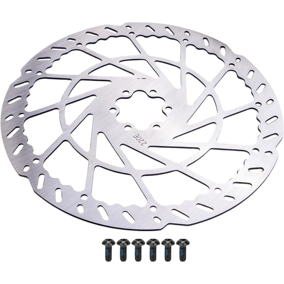 140/160/180/203/220mm Stainless Steels Disc Brake Rotor With Screws Bicycles Disc Brake Rotor For Road Bike Mountain Bike