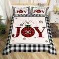 140*200cmGeometric patchwork duvet cover set queen size Christmas