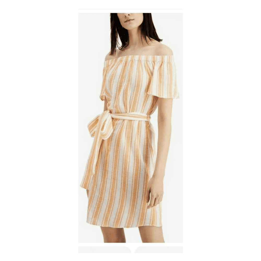 white christmas dresses MICHAEL Michael Kors Cotton Tie Waist Shirt Dress – DGFOutlet