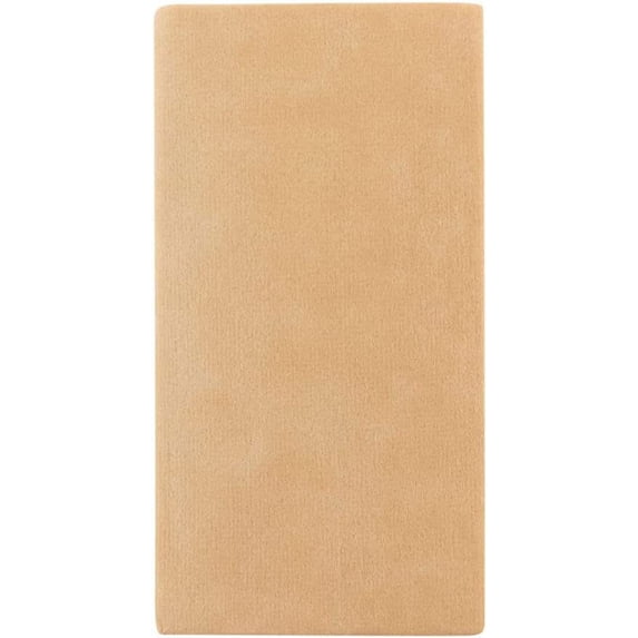 (140 PACK) Beige Cloth Like Dinner Napkins - 1/6 Fold 12"x16" Single Use Linen Feel Disposable Guest Towel Napkins, Absorbent, Soft, Elegant, Bathroom Hand Towel, Party, Weddings, Receptions